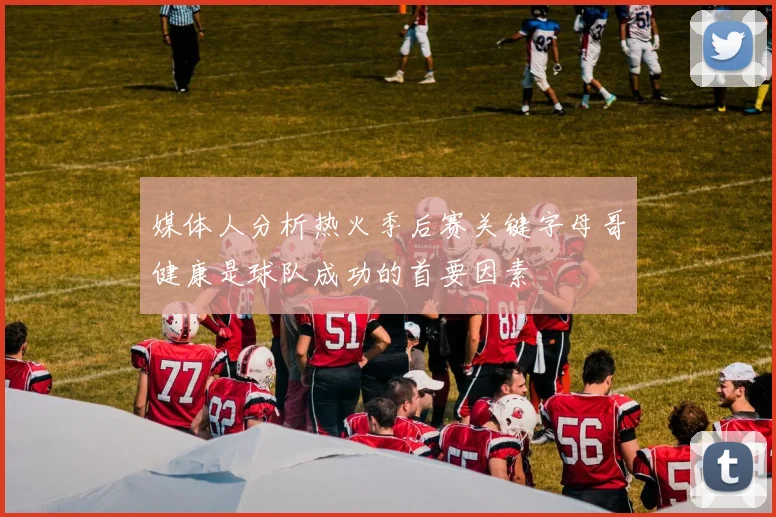 媒体人分析热火季后赛关键字母哥健康是球队成功的首要因素