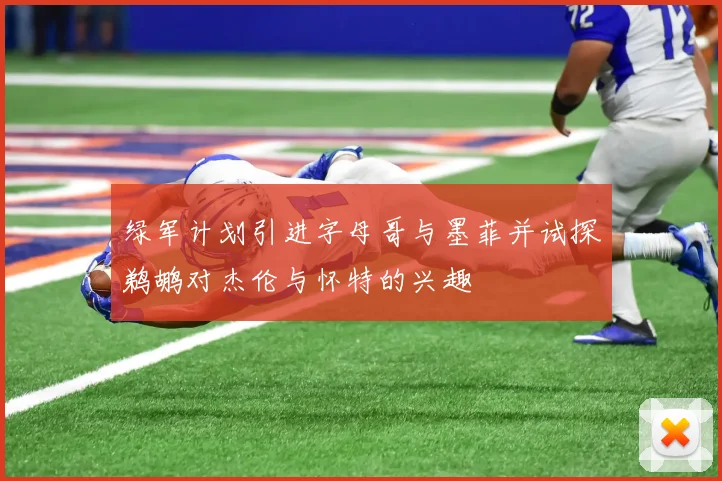 绿军计划引进字母哥与墨菲并试探鹈鹕对杰伦与怀特的兴趣